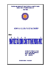 Khóa luận Phân tích tài chính công ty TNHH Phong Phúc