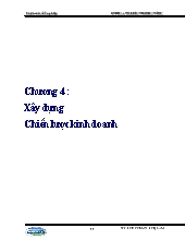 Luận văn Xây dựng chiến lược kinh doanh cho công ty cổ phần sữa Việt Nam trong năm 2009-2014
