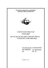 Chuyên đề Quản trị tiền lương ở công ty xây dựng và thương mại