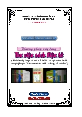 Đề tài Phương pháp xây dựng thư viện sách điện tử