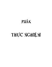 Luận án Nghiên cứu tổng hợp phức chất giữa Fe(II) với thuốc thử O-Phenylenediamine