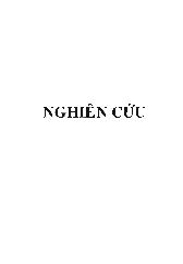 Luận văn Khảo sát thành phần hóa học của vỏ cây Còng nước (Calophyllum dongnaiense Pierre)