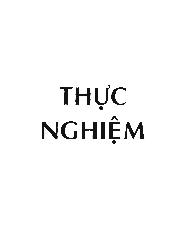 Luận văn Nghiên cứu cách xác định vitamine b1 và b2 trong lương thực thực phẩm bằng phương pháp huỳnh quang phân tử