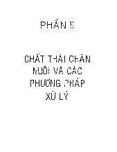 Luận văn Nghiên cứu ứng dụng các phương pháp sinh học để xử lý nước thải chăn nuôi công nghiệp