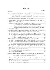 Luận văn Quản lý tài chính các trường Đại học công lập ở Việt Nam đến năm 2010