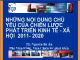 Chuyên đề Quản lý nhà nước về quy hoạch, kế hoạch và đầu tư