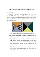 Luận văn Biến đổi đa phân giải có hướng ứng dụng trong phân tích vi ảnh