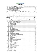 Nghiên cứu xây dựng và quản lý mạng viễn thông,tích hợp ISDN, NGN