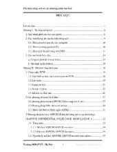 Luận án Tín hiệu tiếng nói và các phương pháp mã hoá
