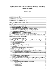 Luận văn Ứng dụng chuẩn ISO/IEC 9126 vào đánh giá chất lượng các hệ thống thương mại điện tử