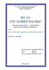 Đồ án Giao thức điều khiển đa điểm trong EPON