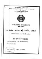 Đồ án Mã hóa trong hệ thống OFDM