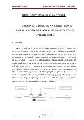 Luận văn anten Radar xuyên đất GPR