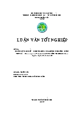 Luận văn Khảo sát đặc điểm hình thái và sự lai tạo giữa ếch đồng Việt Nam (rana rugulosa weigmann, 1835) và ếch thái lan (rana tigerina tigrina dubois,1981)