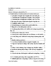 Luận văn Tối ưu hóa một số điều kiện thu sinh khối của các chủng Baciillus ứng dụng tạo chế phẩm nuôi tôm