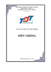 Tài liệu hướng dẫn thí nghiệm Viễn thông