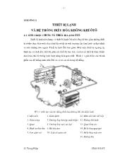 Đồ án Thiết bị lạnh và hệ thống điều hòa không khí ôtô