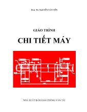 Giáo trình Chi tiết máy