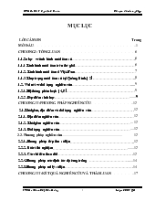 Khóa luận Tìm hiểu quy trình nuôi thương phẩm tôm sú (penaeus monodon fabricius,1798), tại xã Bắc trạch, huyện Bố Trạch, tỉnh Quảng Bình