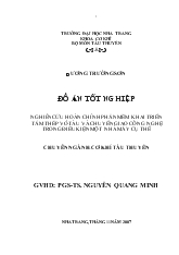 Đồ án Nghiên cứu hoàn chỉnh phần mềm khai triển tấm thép vỏ tàu và chuyển giao công nghệ trong điều kiện một nhà máy cụ thể