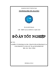 Đồ án Nghiên cứu phương án thi công tuyến đường ống vận chuyển khí từ mỏ D14 về trạm phân phối khí Tiền Hải - Thái Bình