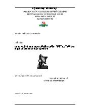 Luận văn Khảo sát và ứng dụng vi điều khiển thiết kế thi công mạch khống chế nhiệt độ phòng