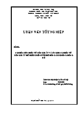 Luận văn Nghiên cứu điện tử công suất và ứng dụng điện tử công suất để điều chỉnh tốc độ động cơ không đồng bộ