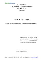 Báo cáo Quá trình thực tập tại công ty cổ phần tự động hóa công nghiệp SISIAVN