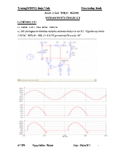Báo cáo Thực hành môn Điện tử công suất