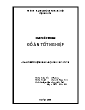 Đồ án Thiết kế hệ thống ly hợp cho xe tải 8 tấn