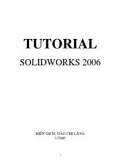 Hướng dẫn sử dụng SolidWorks 2006