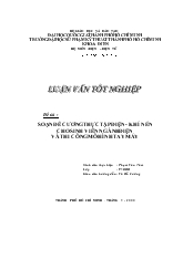 Luận văn Soạn đề cương thực tập điện - Khí nén cho sinh viên ngành điện và thi công mô hình tay máy