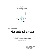 Tiểu luận Bánh răng VISAI xe ZIN130 thép chế tạo máy