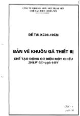 Đồ án Bản vẽ khuôn gá thiết bị chế tạo động cơ điện một chiều