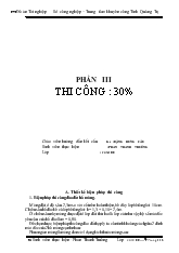 Đồ án Thi công, thiết kế Sở công nghiệp, trung tâm khuyến công tỉnh Quảng Trị