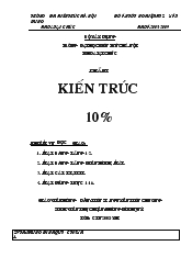 Đồ án Thiết kế khách sạn 5 tầng Hoa Lư - Ninh Bình