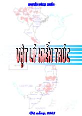 Giáo trình Vật lý kiến trúc - Phần 1: Nhiệt và khí hậu