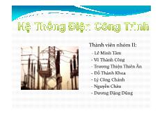 Hệ thống điện công trình