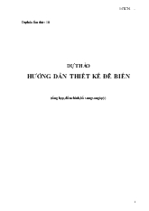 Đề tài Tiêu chuẩn thiết kế đê biển mới thay thế 14 TCN130