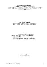 Đồ án Thiết kế một dầm cho cầu dường ô tô nhịp giản đơn bằng bê tông cốt thép, thi công bằng phương pháp đúc riêng từng dầm tại công trường và tải trọng cho trước