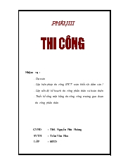 Đồ án Thiết kế nhà làm việc Sở tài nguyên môi trường tỉnh Quảng Nam