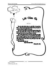 Luận án Hệ thống báo động qua đường dây điện thoại (file pdf)