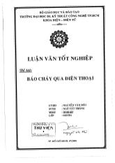 Luận văn Báo cháy qua điện thoại