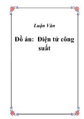 Luận văn Tìm hiểu về ác quy