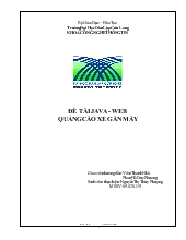 Đề tài Quảng cáo xe gắn máy