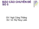 Đề tài Ứng dụng công nghệ thông tin vào trong sinh học