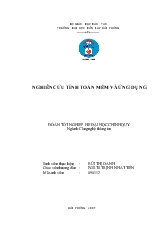 Đồ án Nghiên cứu tính toán phần mềm và ứng dụng 