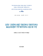 Luận văn Xây dựng hệ thống thương mại điện tử hướng dịch vụ