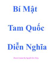 Những điều bạn chưa biết về Tam Quốc Diễn Nghĩa (Tiếng Việt)