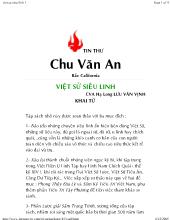 Việt Sử Siêu Linh - Những câu chuyện tâm linh trong sử Việt (Tiếng Việt)